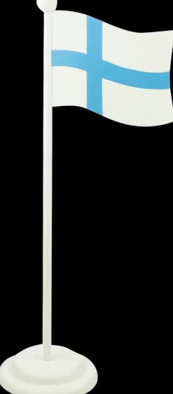 Weiste Puinen Suomen Lippu Jalustalla, Korkeus 37Cm